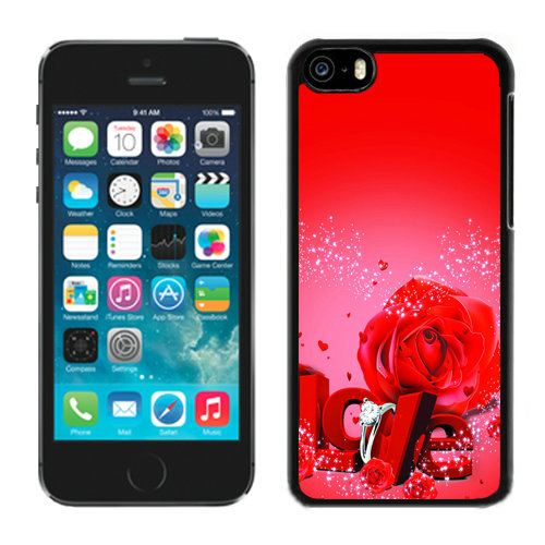 Valentine Love Rose iPhone 5C Cases CPF